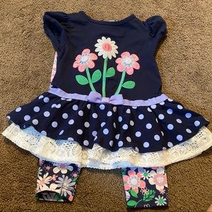 Rare editions 2 piece set size 2T. Spring summer